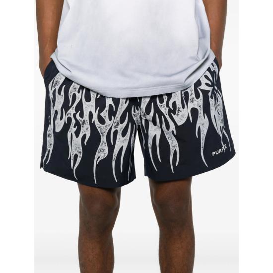 26SS 퍼플 브랜드 스윔팬츠 P504 PBFS BLUE WHITE - PURPLE BRAND