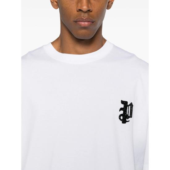 26SS 퍼플 브랜드 반팔 티셔츠 M1098 MJWH WHITE - PURPLE BRAND