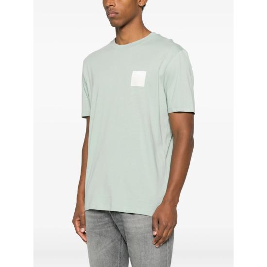 25FW 휴고보스 탑 50544458 338 GREEN - HUGO BOSS