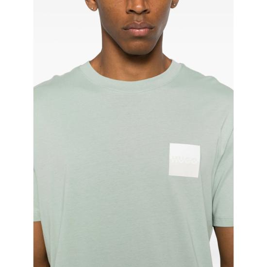 25FW 휴고보스 탑 50544458 338 GREEN - HUGO BOSS