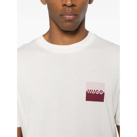 25FW 휴고보스 탑 50544458 102 WHITE - HUGO BOSS