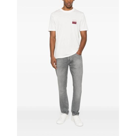 25FW 휴고보스 탑 50544458 102 WHITE - HUGO BOSS