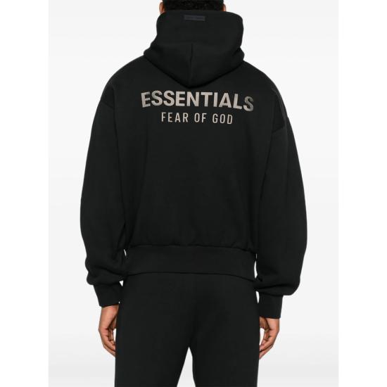 25FW 피어오브갓 플리스 집업 후디 192SP252050F BLACK - FEAR OF GOD