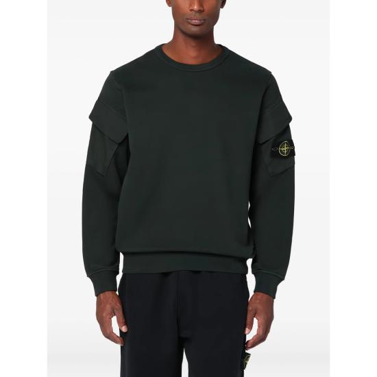 25FW 스톤 아일랜드 스웨터 156100008 S0A20 V005E BLACK - STONE ISLAND