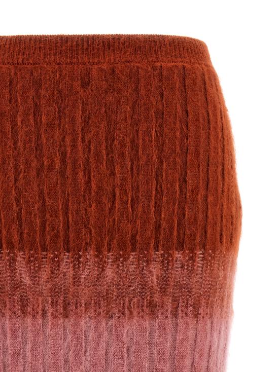 25FW 펜디 미디 스커트 FZQ994AYLTF1TIN Multicolor - FENDI