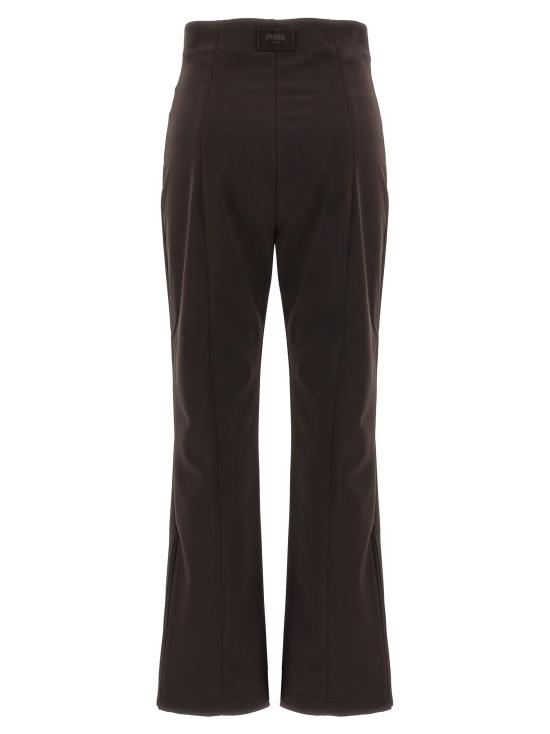 25FW 펜디 스트레이트 팬츠 FAB402AT97F1T6H Brown - FENDI