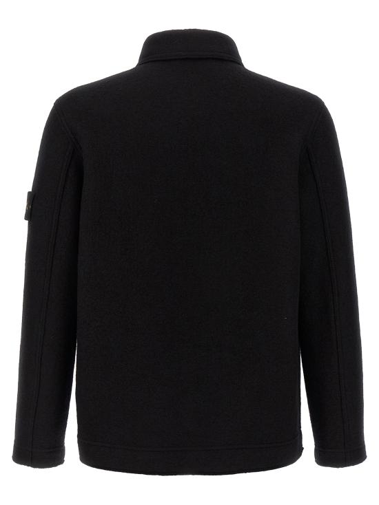 25FW 스톤 아일랜드 긴팔 셔츠 K2S155100058S0IN1V0029 Black - STONE ISLAND