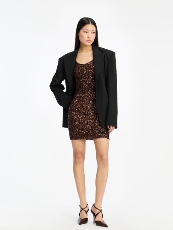 26SS 로테이트 미디 원피스 115215 2910 Brown - ROTATE