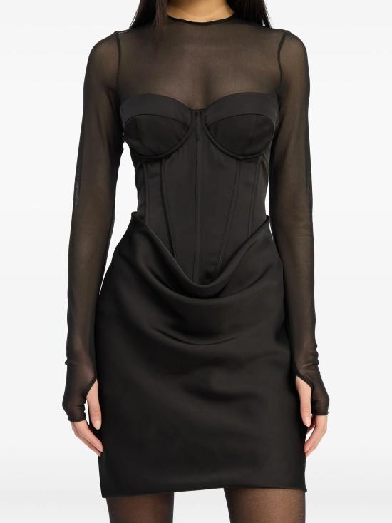 26SS 로테이트 미디 원피스 115252 100 Black - ROTATE