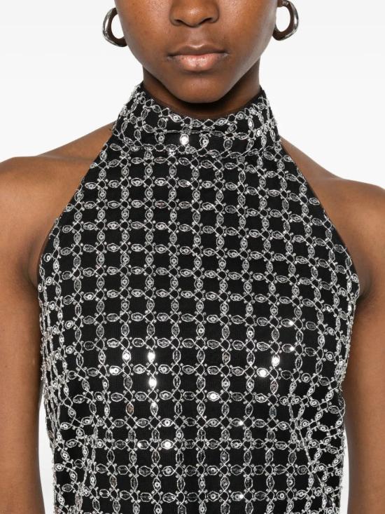 26SS 로테이트 미디 원피스 115452 100 Black - ROTATE