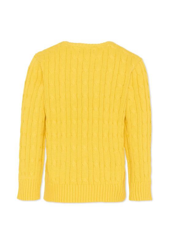 26SS [키즈] 랄프 로렌 캐시미어 니트 702674500 YELLOW - RALPH LAUREN