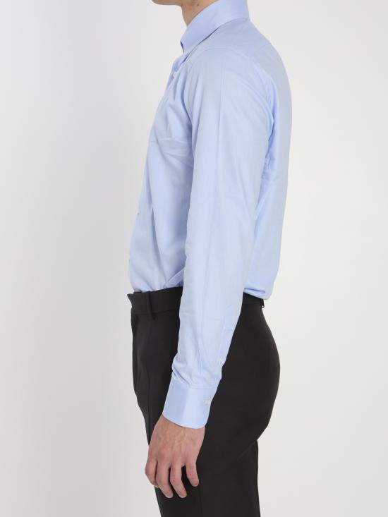 25FW 보리엘로 긴팔 셔츠 21005 VOMERO LIGHT BLUE - BORRIELLO