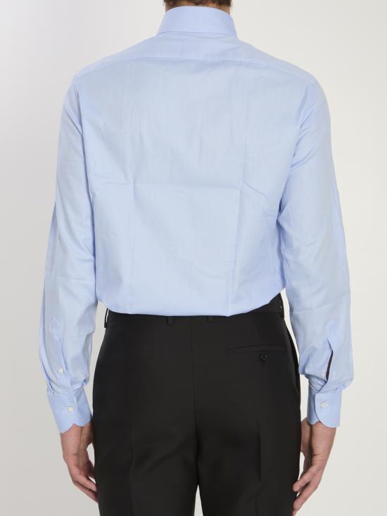 25FW 보리엘로 긴팔 셔츠 21005 VOMERO LIGHT BLUE - BORRIELLO