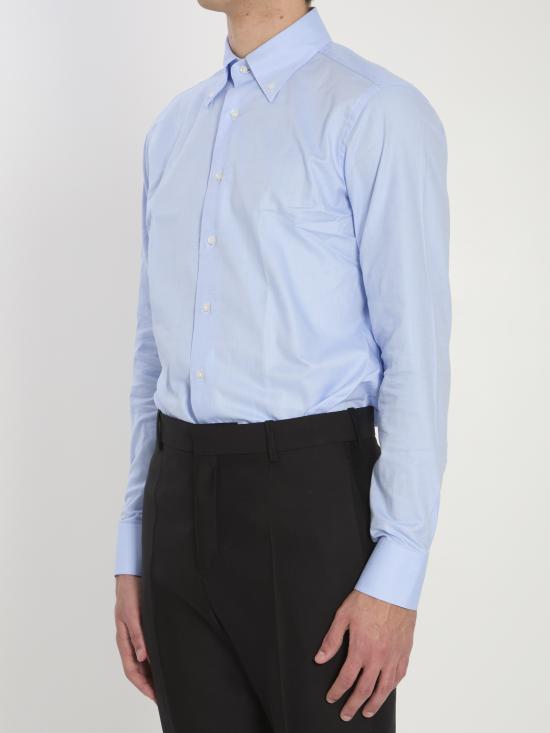 25FW 보리엘로 긴팔 셔츠 21005 VOMERO LIGHT BLUE - BORRIELLO