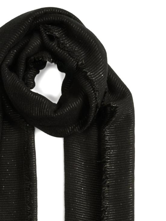 25FW 파비아나 필리피 머플러/스카프 SAD215A881 L800 825 BLACK - FABIANA FILIPPI