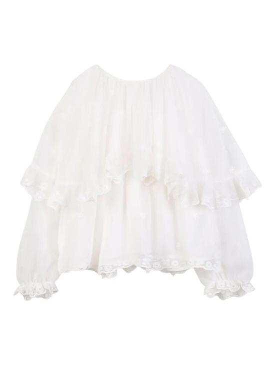 25FW [키즈] 끌로에 셔츠 C20800 BIANCO SPORCO