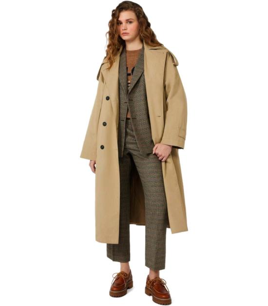 25FW 위켄드막스마라 스트레이트 팬츠 2525136042600 001 40 Beige - WEEKEND MAX MARA