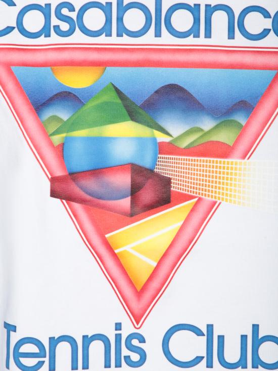 26FW 카사블랑카 반팔 티셔츠 WPF25JTS 046 01 Pink - CASABLANCA