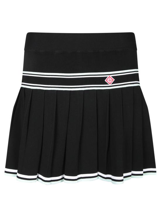 26FW 카사블랑카 스커트 WPF25KW 1027 01 Black