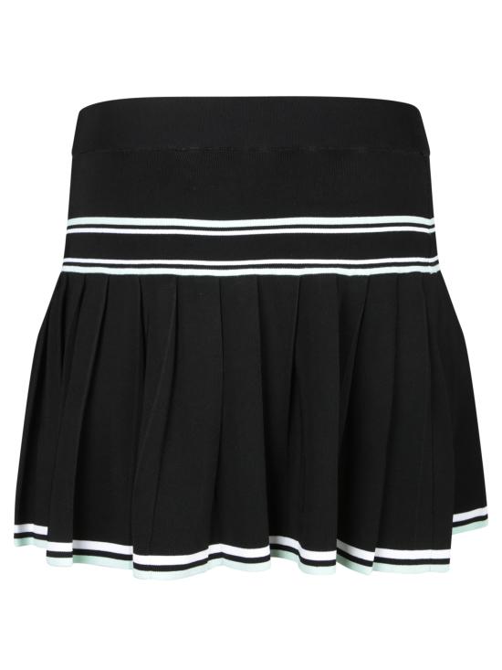 26FW 카사블랑카 스커트 WPF25KW 1027 01 Black - CASABLANCA