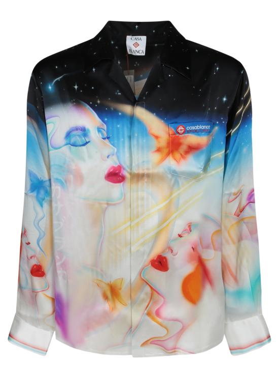 26FW 카사블랑카 긴팔 셔츠 UMPF25SH00 02 Multi