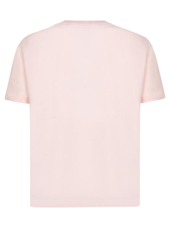 26FW 카사블랑카 반팔 티셔츠 WPF25JTS 020 02 Pink - CASABLANCA