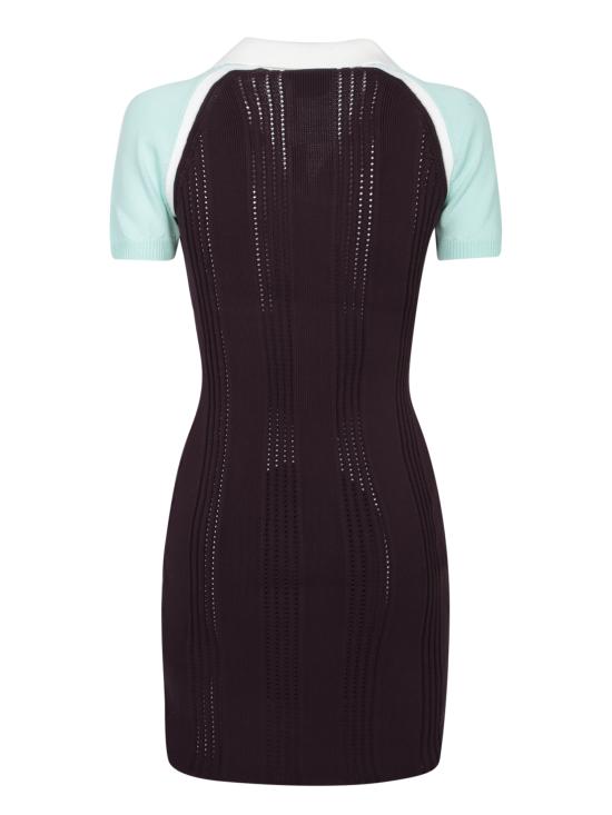 26FW 카사블랑카 숏 원피스 WAW25KW 1078 01 Purple - CASABLANCA