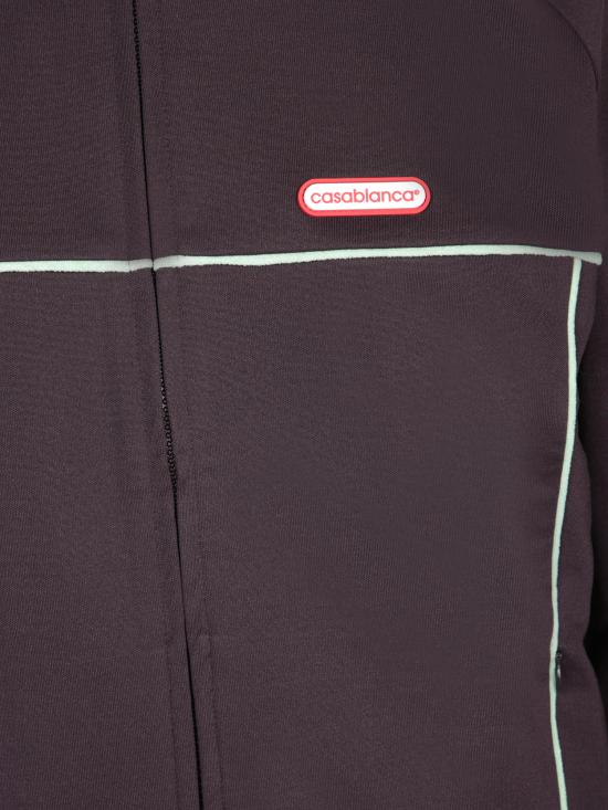 26FW 카사블랑카 자켓 MAW25JTP 422 01 Bordeaux - CASABLANCA