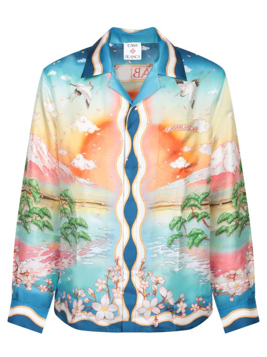 26FW 카사블랑카 긴팔 셔츠 UMPF25SH 006 01 Multi