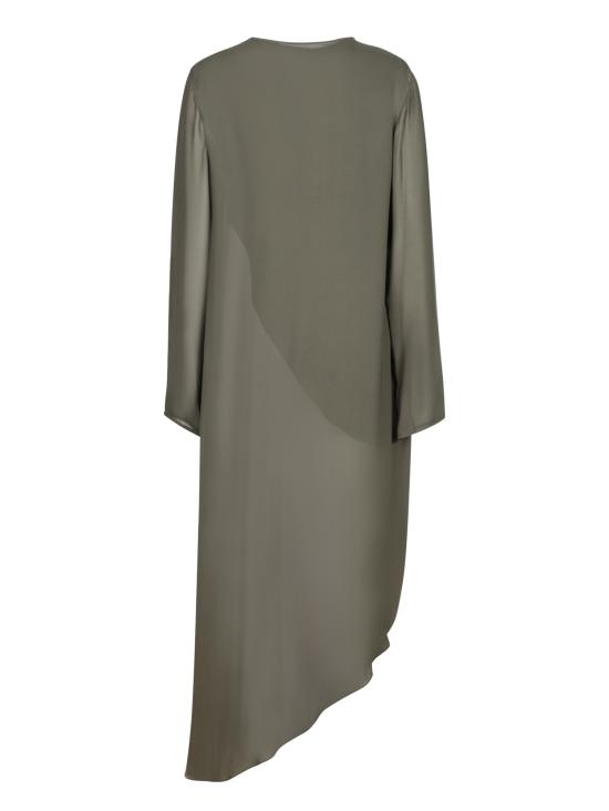 26FW 알라이아 미디 원피스 AA9R2695 T666B 643 Green - ALAIA