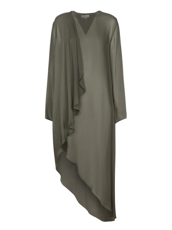 26FW 알라이아 미디 원피스 AA9R2695 T666B 643 Green