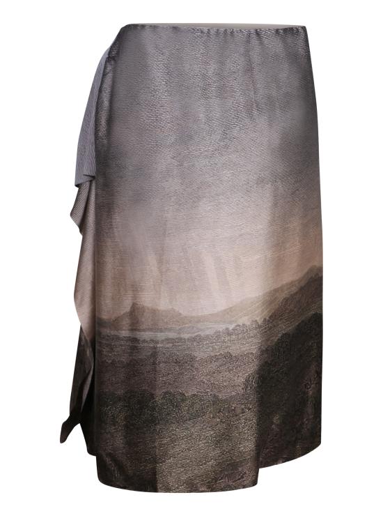 26FW 피에르루이마샤 미디 스커트 ADASTRUGUM GO11827 516339 Beige - PIERRE LOUIS MASCIA