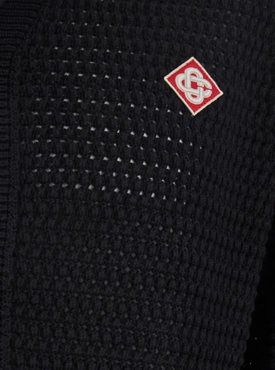 26FW 카사블랑카 셔츠 MAW25KW 1160 01 Black - CASABLANCA