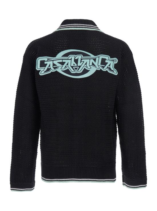 26FW 카사블랑카 셔츠 MAW25KW 1160 01 Black - CASABLANCA