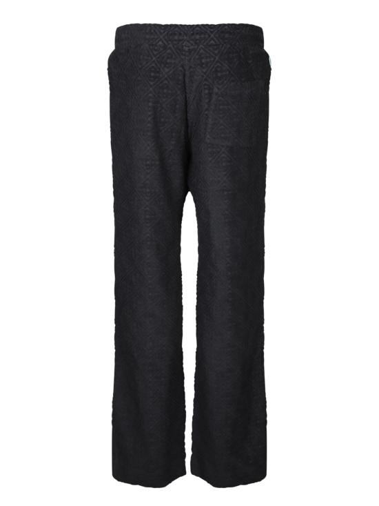 26FW 카사블랑카 트레이닝/조거 팬츠 MPF25JTR 270 01 Black - CASABLANCA