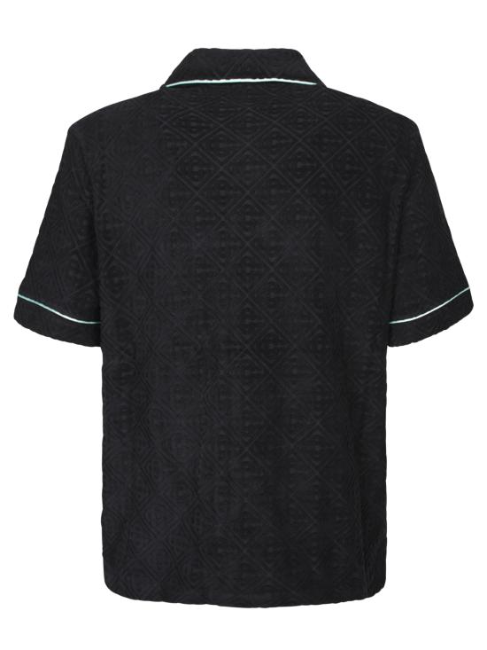 26FW 카사블랑카 셔츠 MPF25SH 085 02 Black - CASABLANCA