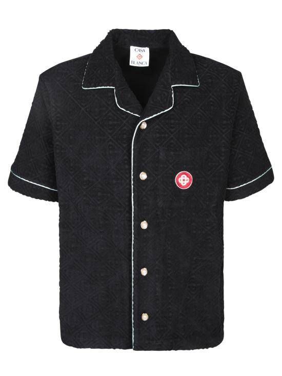 26FW 카사블랑카 셔츠 MPF25SH 085 02 Black