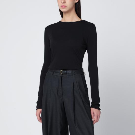 25FW 엔타이어 스튜디오 긴팔 티셔츠 UNU 25 2018CO Black