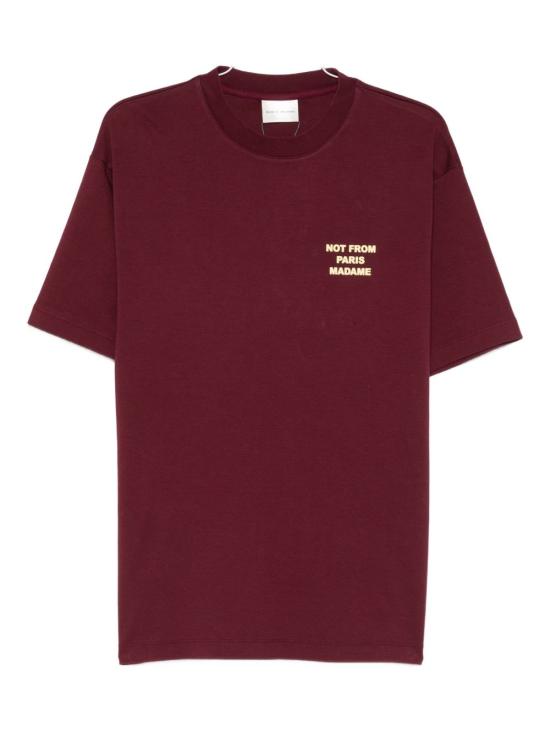 25FW 드롤드무슈 반팔 티셔츠 TS203CO002 WN Purple