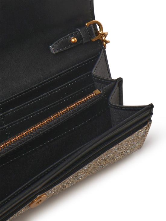 25FW 핑코 지갑 103765 A20DZZLQ Golden - PINKO