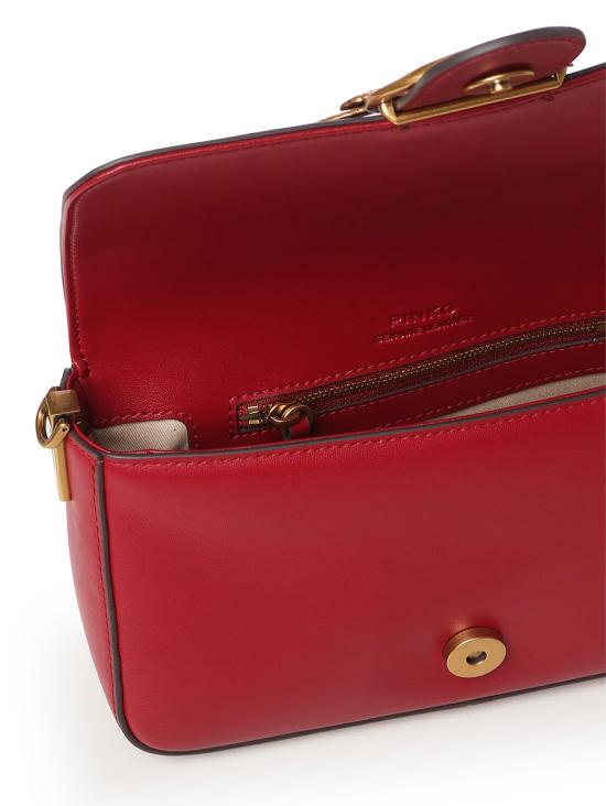 25FW 핑코 숄더백 105824 A0QOOA4Q Raspberry Red - PINKO