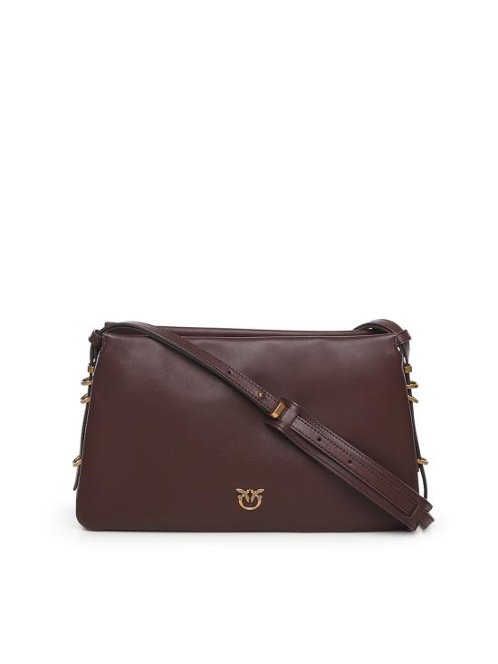 25FW 핑코 숄더백 105161 A0QOLA7Q Mahogany red