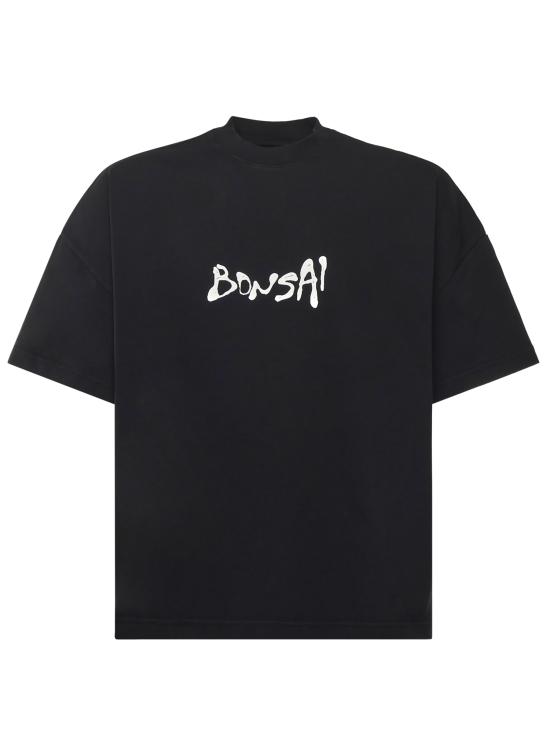 25FW 본사이 반팔 티셔츠 TS002002 BLK Black