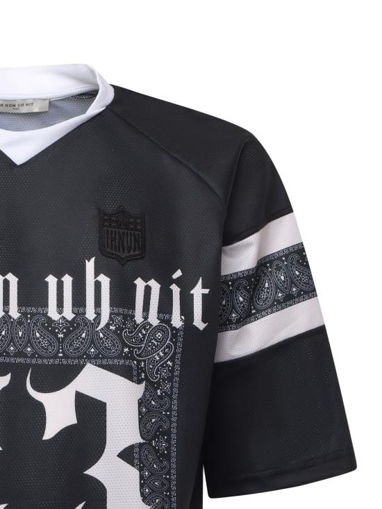 25FW 이놈어닛 반팔 티셔츠 NUW25222 519 Black - IH NOM UH NIT