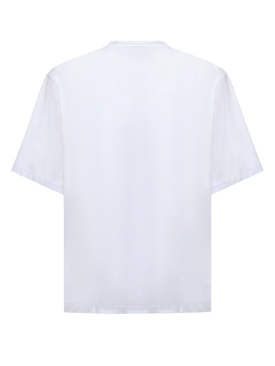 25FW 마르니 반팔 티셔츠 HUMU0223WP USCY53LOW01 Lilywhite - MARNI