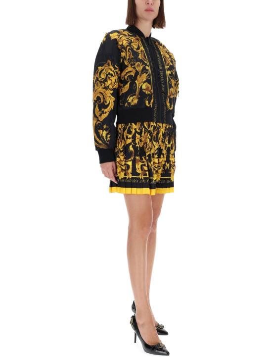 25FW 베르사체 스커트 79HAE8P0 NS723G89 BLACK - VERSACE