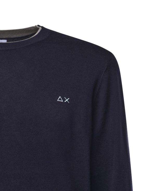 25FW 썬 68 스웨터 K45141 07 Blue - SUN 68