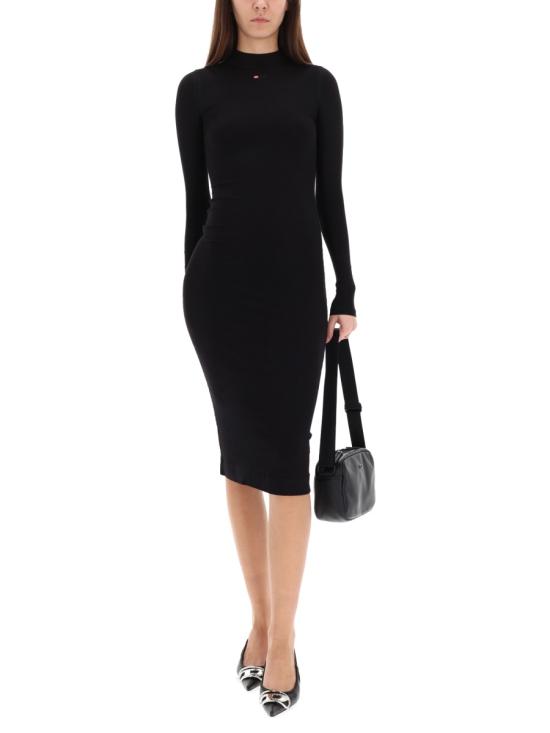 25FW 디젤 원피스 A14954 0BLAN9XX BLACK - DIESEL