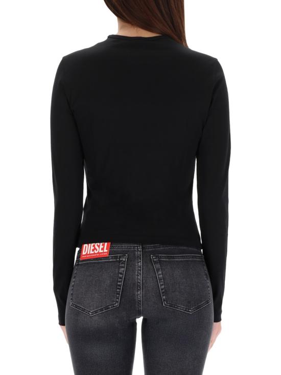 25FW 디젤 탑 A19438 0CLBR9XX BLACK - DIESEL