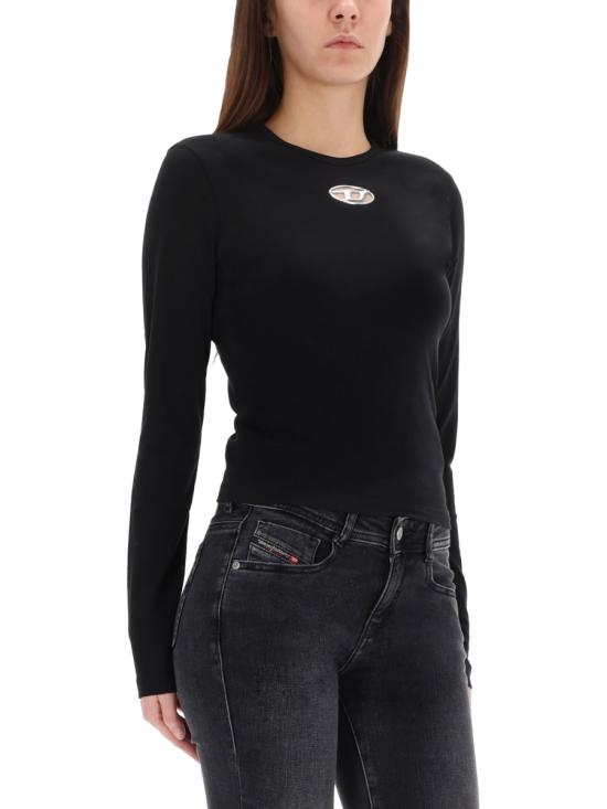 25FW 디젤 탑 A19438 0CLBR9XX BLACK - DIESEL